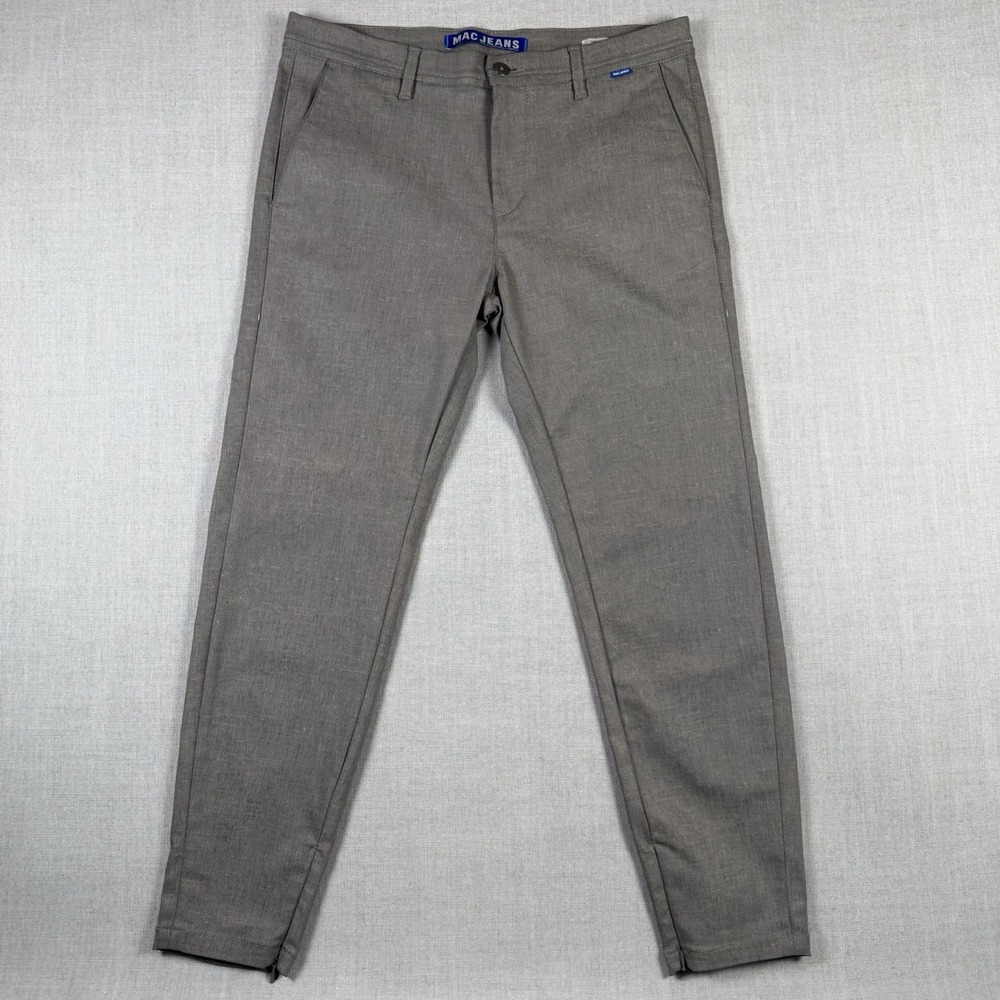 MAC Jeans Pants Men's Size 33x28 Griffin Chino Cotton Stretch Straight Slim